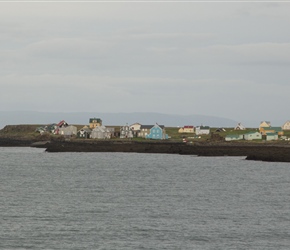 The ferry was a 2 and half hour crossing, stopping at the island of Flatey on the way