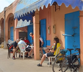 Cafe at Souk El Arba Du Sahal (Tracey)