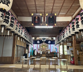 Shinto Temple in Hiwasa