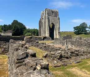 Shap Abbey ruins, free entry and managed by English Heritage