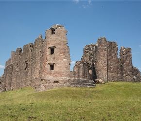 Brough Castle. Managed by English Heritage, it's free access and was the first castle in England to be passed down to a lady