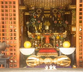 Altar at Kongōfukuji Temple