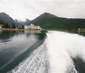 Balestrand from the Express Ferry