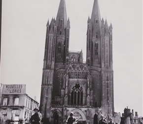70th Anniversary, so this was Coutances in 1944